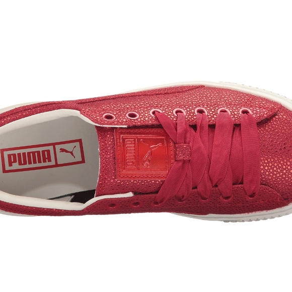 PUMA Womens Basket Platform Lux Toreador Sneaker - Picture 4 of 8